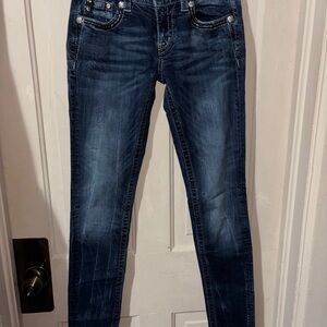 Miss Me Women's Dark Wash Skinny Jeans